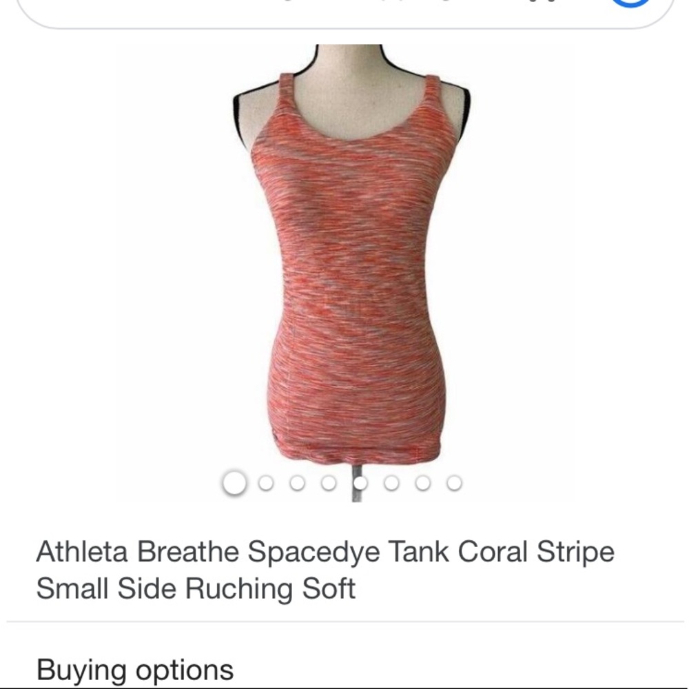 Athleta Breathe Spacedye tank- purple - Picture 2 of 3